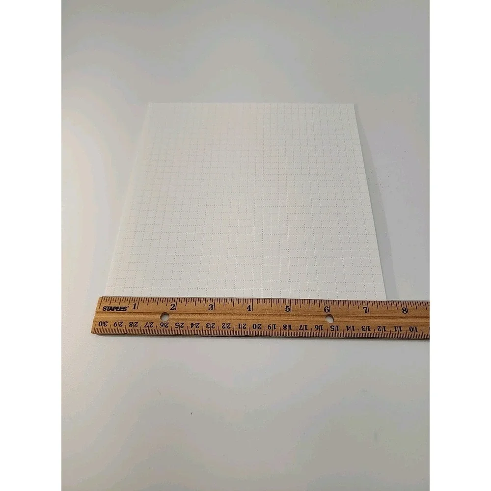 25 Blank Blotter Art sheets *WOW* blank perforated #80‎  900 1/4 inch  squares